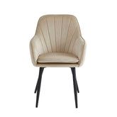 Melissa Eetkamerstoel - Beige Velvet